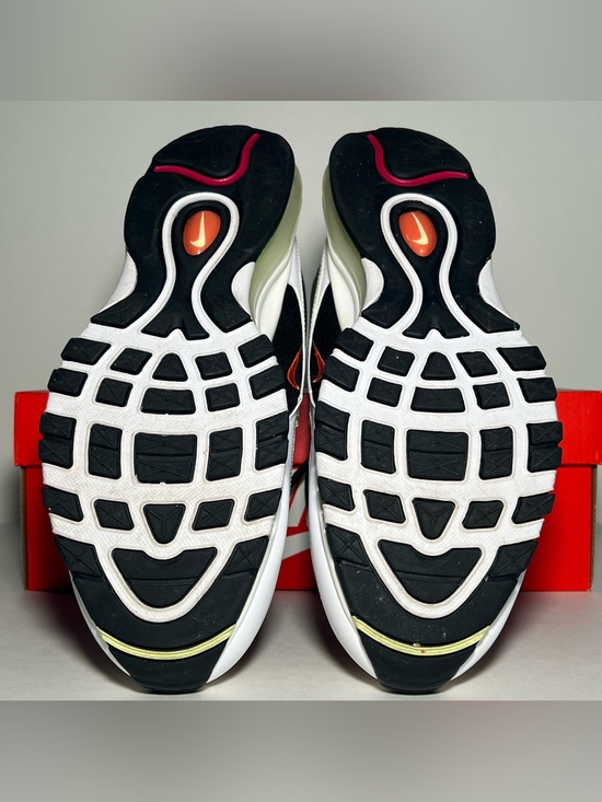 Nike Air Max 97 “WORLD TOUR” Black, White, Pink and Lime Sneakers main image 5